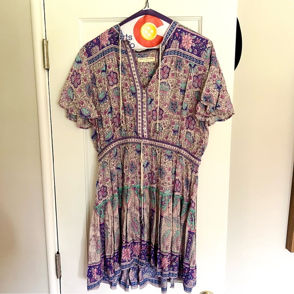 Spell & the Gypsy Collective Poinciana Playdress, Lilac, Size L - Picture 8 of 13